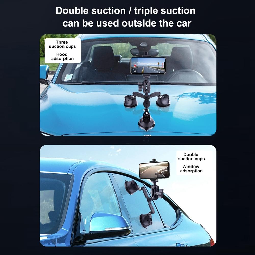 Articulating Dual Suction Cup Magic Arm Phone Mount-1915196698314018823