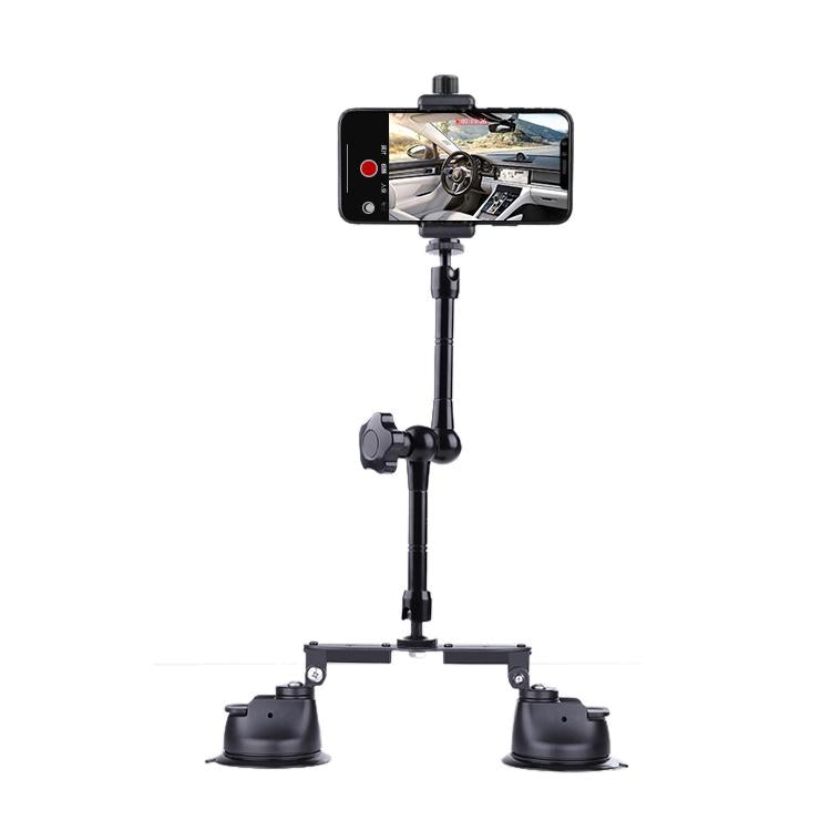Articulating Dual Suction Cup Magic Arm Phone Mount-1915196698314018824