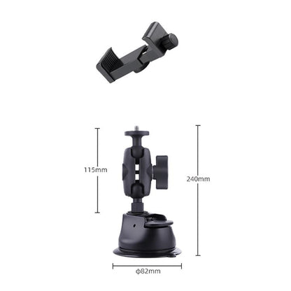Single Suction Cup Arm Phone Mount With Connecting Rod-1915196730387861505