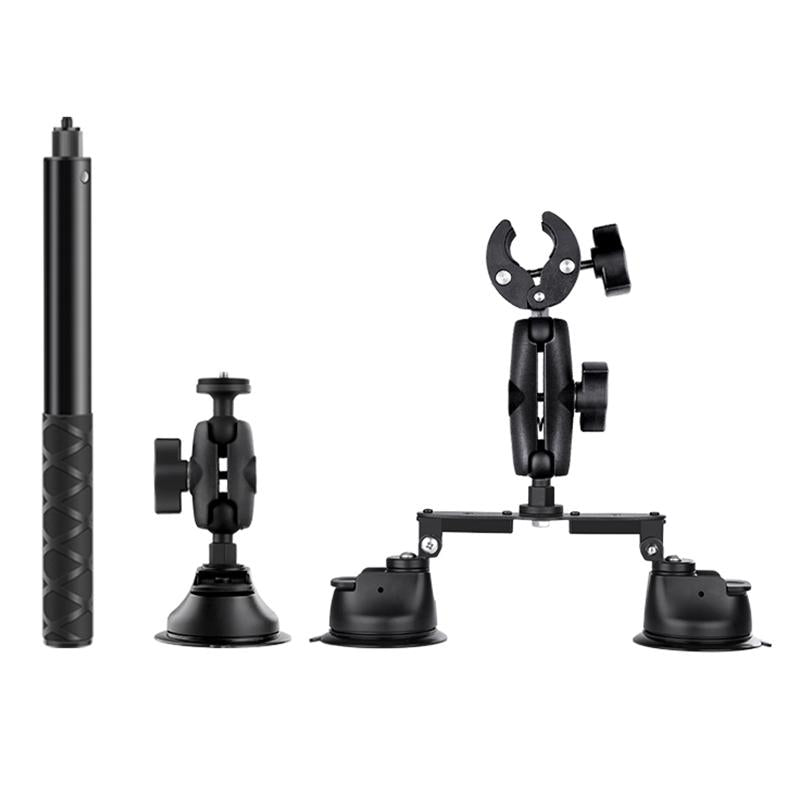 Selfie Stick Kit With Dual Leg And Single Suction Cups-1915196804505407496
