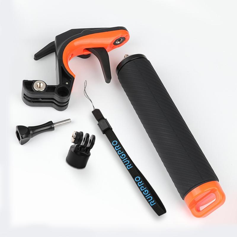 Floating Hand Grip For Gopro Hero8 With Shutter Trigger And Anti-Lost Strap-1915198050423410689