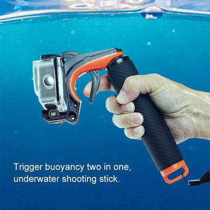 Floating Hand Grip For Gopro Hero8 With Shutter Trigger And Anti-Lost Strap-1915198050423410695