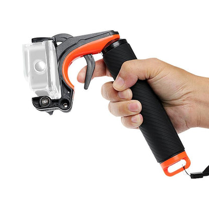 Floating Hand Grip For Gopro Hero8 With Shutter Trigger And Anti-Lost Strap-1915198050423410696