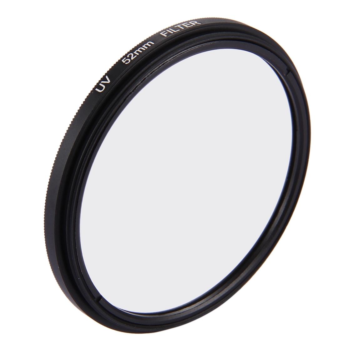 3-In-1 52Mm Round Uv Lens Filter For Gopro Hero7 / 6 / 5 With Cap-1915197823666753537