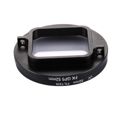 3-In-1 52Mm Round Uv Lens Filter For Gopro Hero7 / 6 / 5 With Cap-1915197823666753538