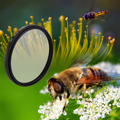 3-In-1 58Mm Round Cpl Lens Filter For Gopro Hero7 / 6 / 5 With Cap-1915197446955339784