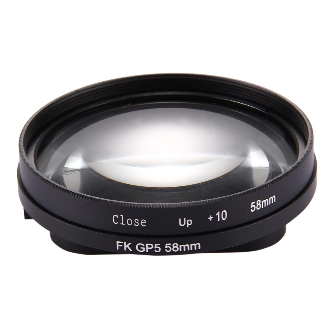 10X Close Up Lens Filter For Gopro Hero7 / 6 / 5 - 58Mm Dual Function-1915197271805399042