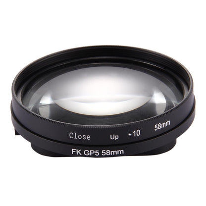 10X Close Up Lens Filter For Gopro Hero7 / 6 / 5 - 58Mm Dual Function-1915197271805399042