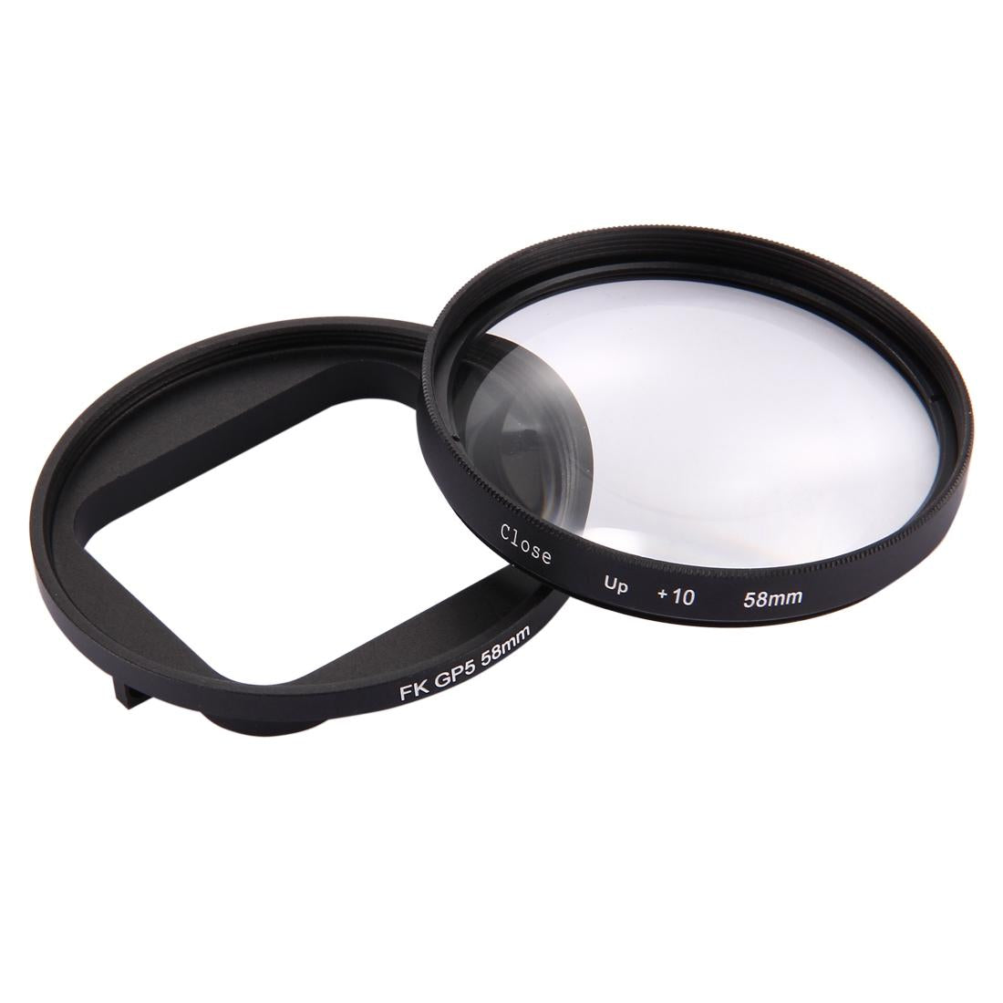 10X Close Up Lens Filter For Gopro Hero7 / 6 / 5 - 58Mm Dual Function-1915197271805399044