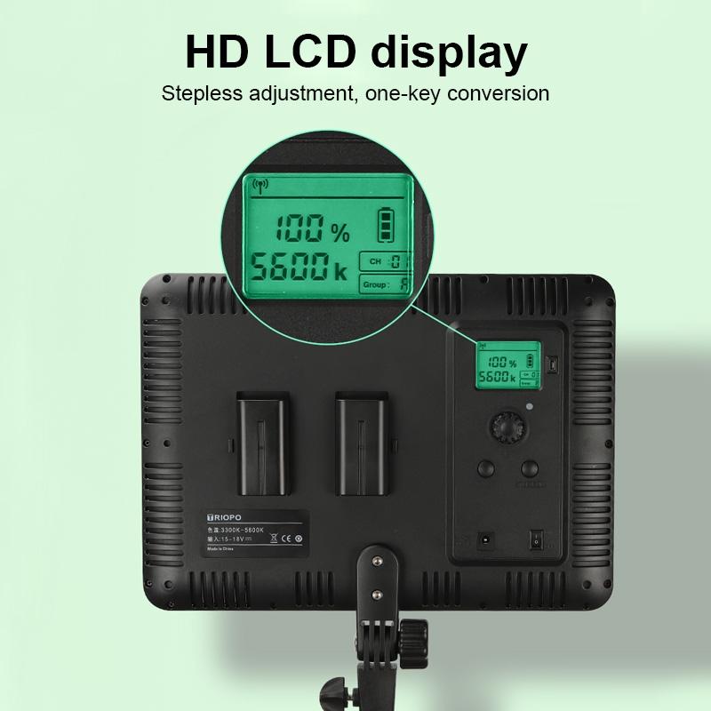 600 Led Flat Fill Light With Remote & Display - Ttv-600-1964932246112702467