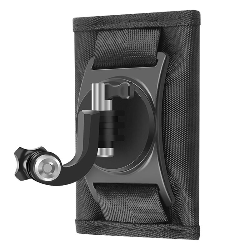 Backpack Mount For Gopro And Other Action Cameras - Hook And Loop Fastener-1915197186333872129