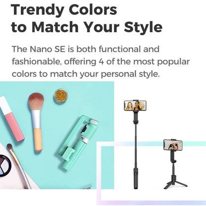 Portable Smartphone Gimbal Stabilizer - Foldable Green-1964932149886980105