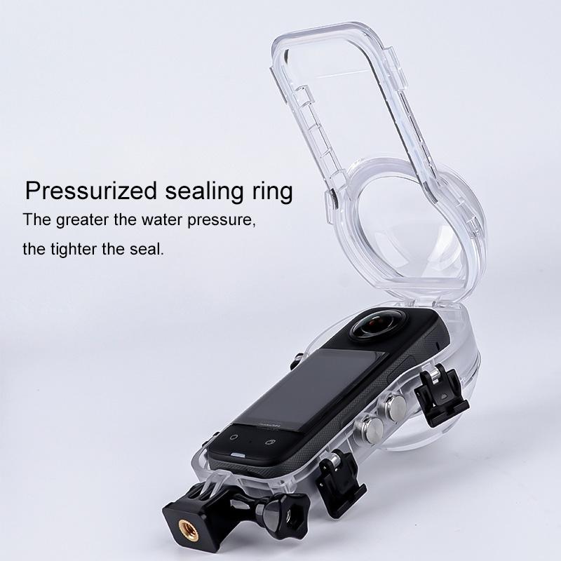 Waterproof Insta360 X3 Camera Diving Case For Underwater Photography-1922443414205501443