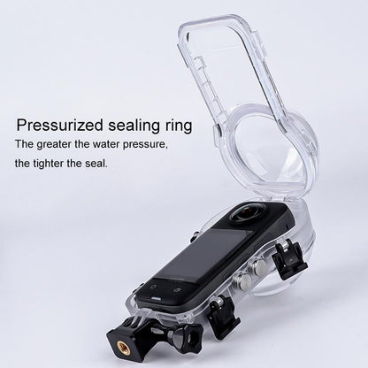 Waterproof Insta360 X3 Camera Diving Case For Underwater Photography-1922443414205501443