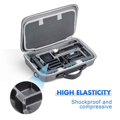 Camera Storage Case With Accessories - Pu Material-1915196545339363333