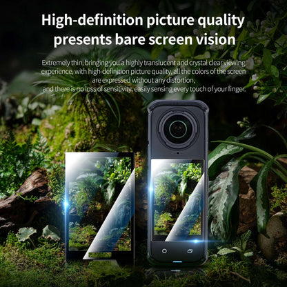 2-Pack Tempered Glass Film For Insta360 X4 - Hd Quality-1915196706530660355