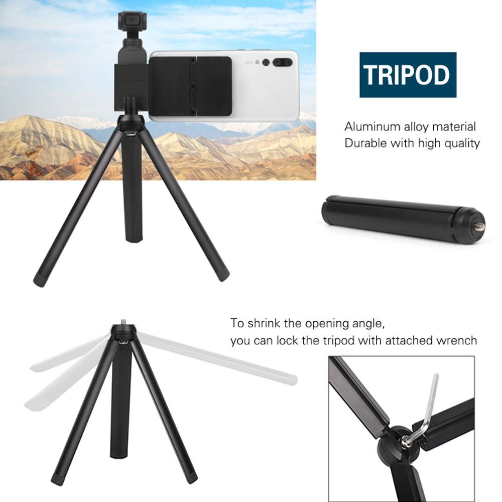 Folding Tripod For Dji Pocket With Sucker Holder-1915197698114457606