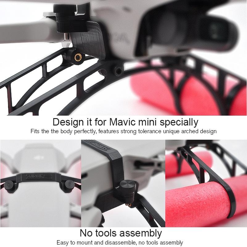 Extended Landing Bracket For Dji Mavic 2 Mini - Buoyancy Rod Absorber-1915196593552887812