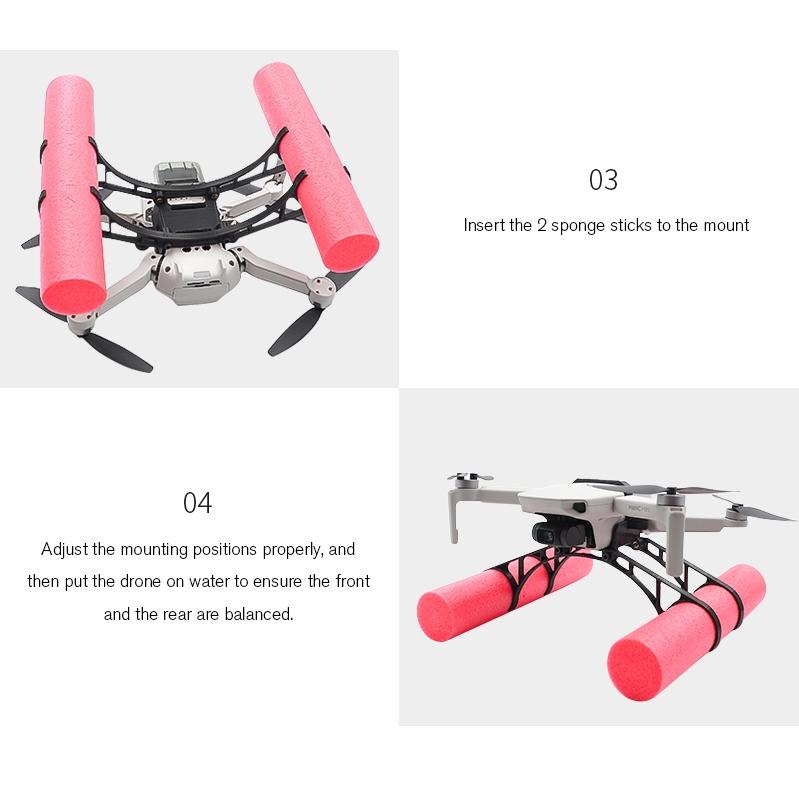 Extended Landing Bracket For Dji Mavic 2 Mini - Buoyancy Rod Absorber-1915196593552887816