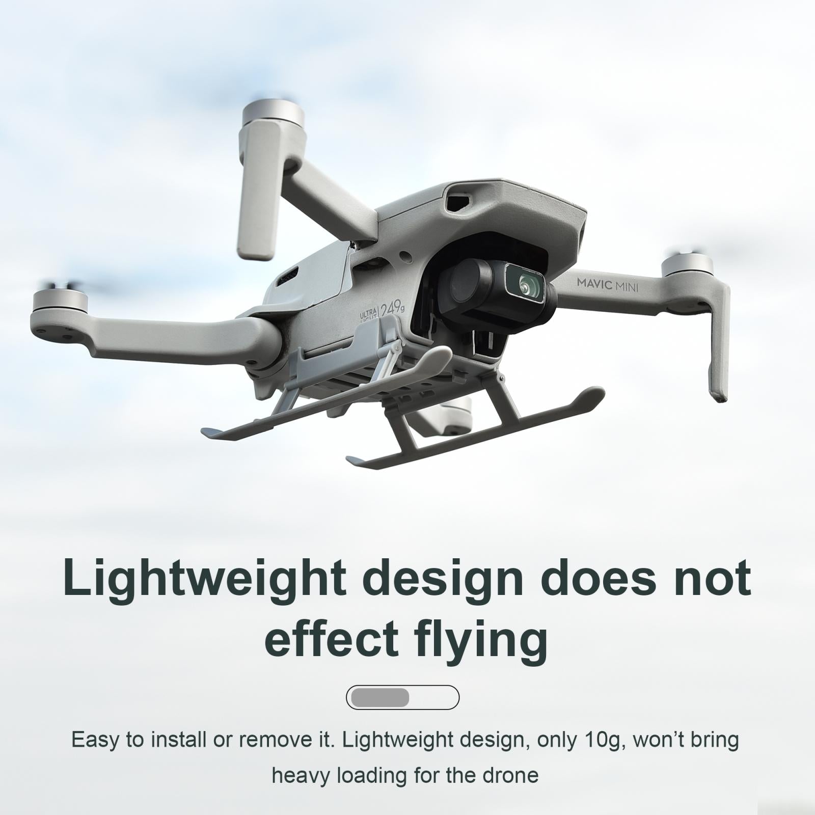 Shockproof Landing Gear Extender For Dji Mini 2 / Mavic Mini-1915196499403345925