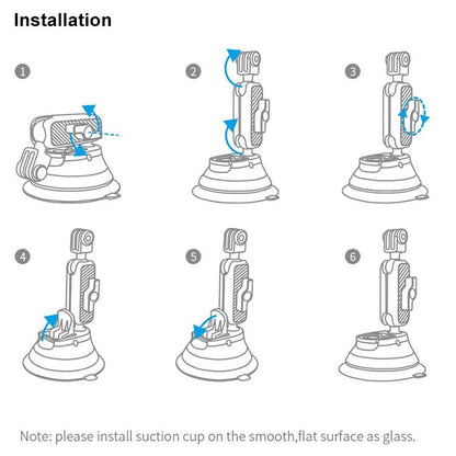 Universal Suction Cup Phone Holder For Action Cameras-1915196597306789892