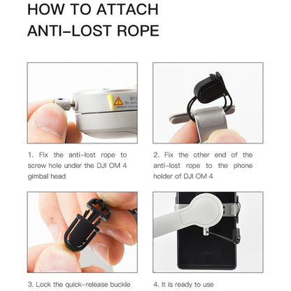 Anti-Lost Phone Holder Clip For Dji Om4 / Mobile 3-1915196729083432969