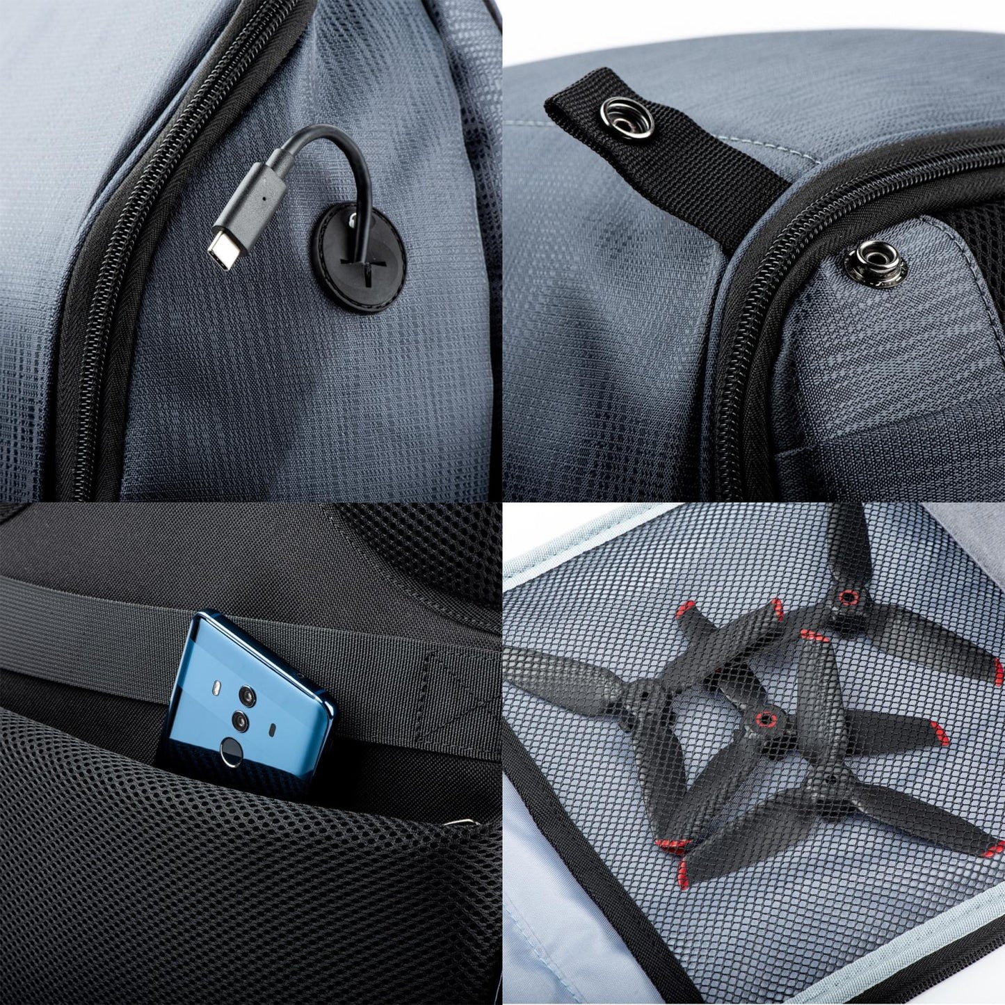 Waterproof Portable Backpack For Dji Fpv Drone - Ideal For Outdoor Travel-1915196557729337350