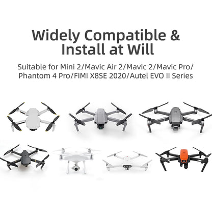 2 Night Strobe Led Light For Dji Mavic 2 Mini / Air 2 Fpv - 2 Pack-1964932223811588104