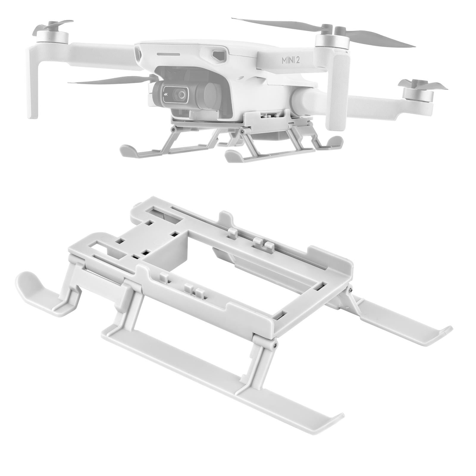 Foldable Landing Gear Extender For Dji Mini 2 / Mavic Mini With Led Night Light-1915196556068392968