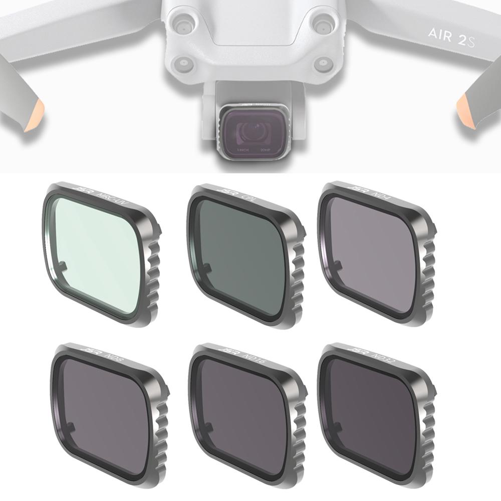 6-In-1 Aluminum Lens Filter For Dji Air 2S-1915197593131028480