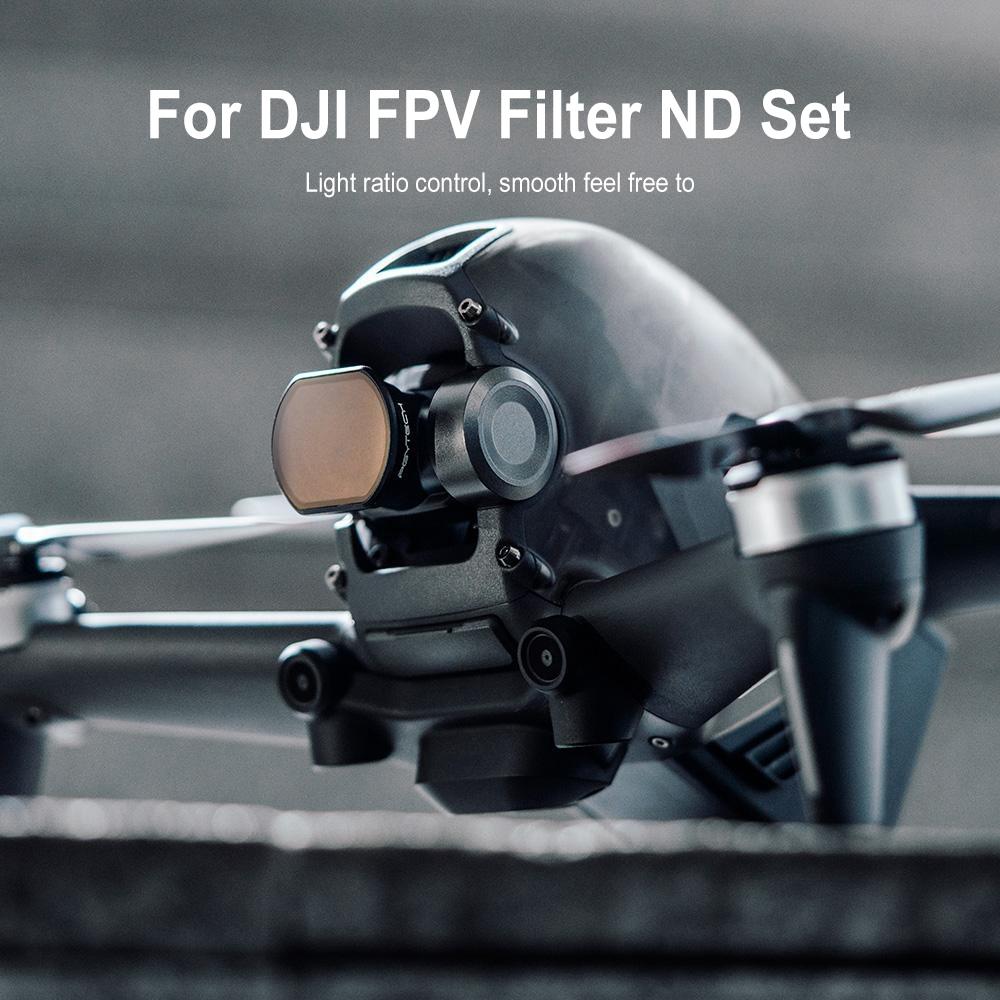 3-Piece Drone Lens Filter Set For Dji Fpv - Nd4 Nd8 Nd16-1915197004976361474