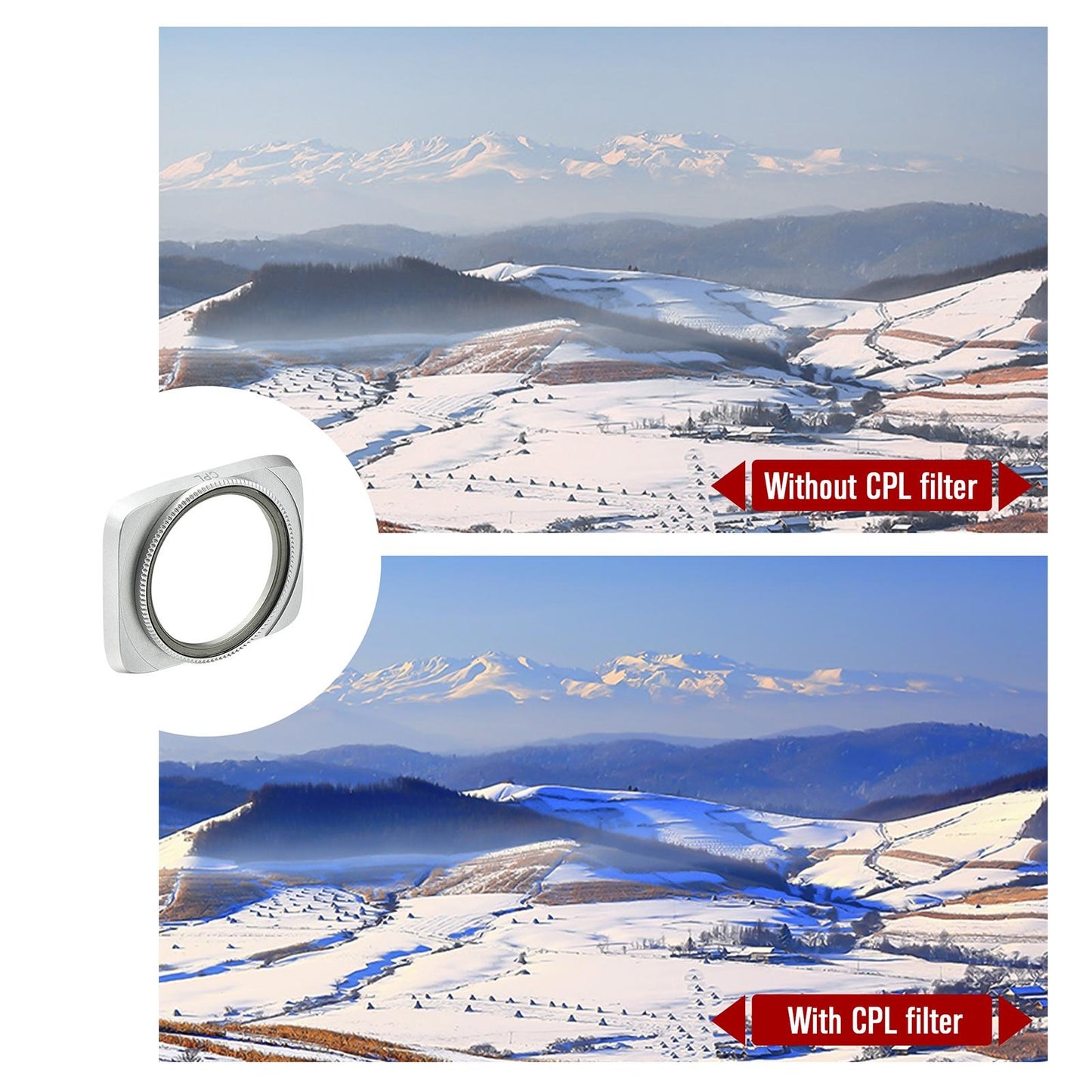 Drone Lens Filter Set For Dji Air 2S - 4 In 1 Cpl Nd16 Nd32 Nd64-1964932271085588485