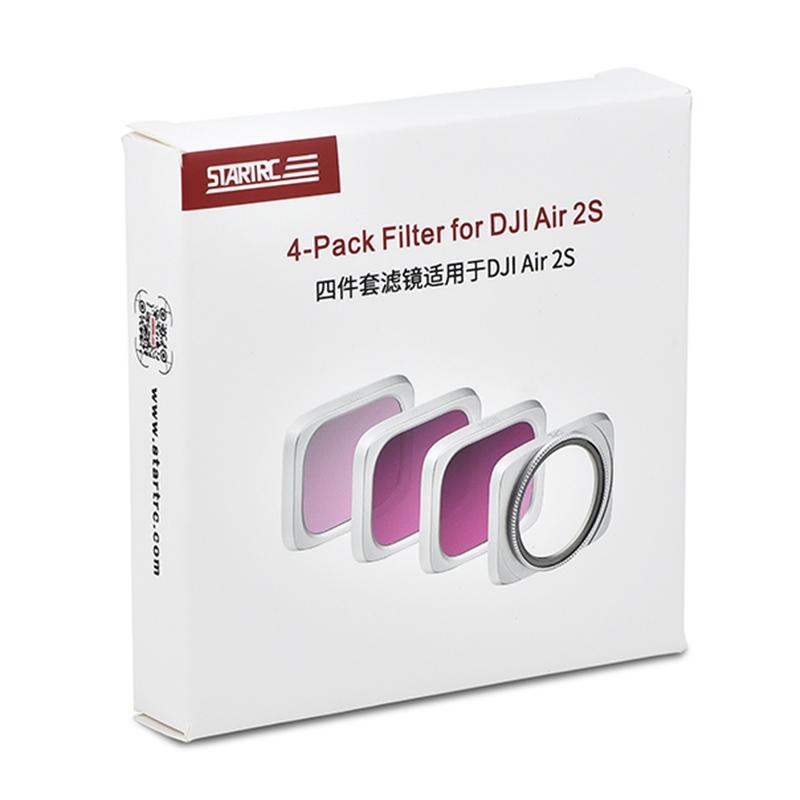 Drone Lens Filter Set For Dji Air 2S - 4 In 1 Cpl Nd16 Nd32 Nd64-1964932271085588487