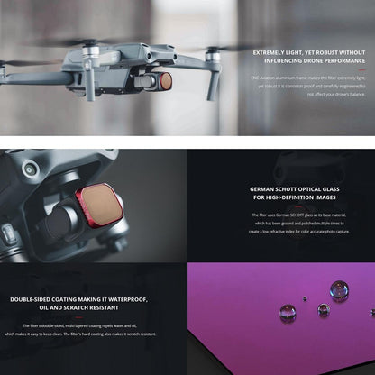 Variable Vnd Lens Filter For Dji Air 2S - 2.5 Stop-1915197622050754565