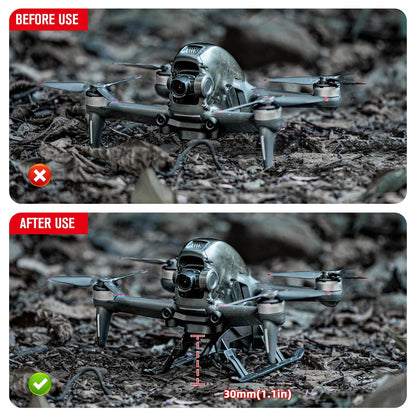 Foldable Quick Release Landing Gear For Dji Fpv - Heightened-1915196501685047302