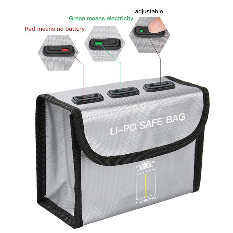 Safe Storage Bag For Fimi X8 Mini Drone Battery - Explosion Proof-1964932155306020868