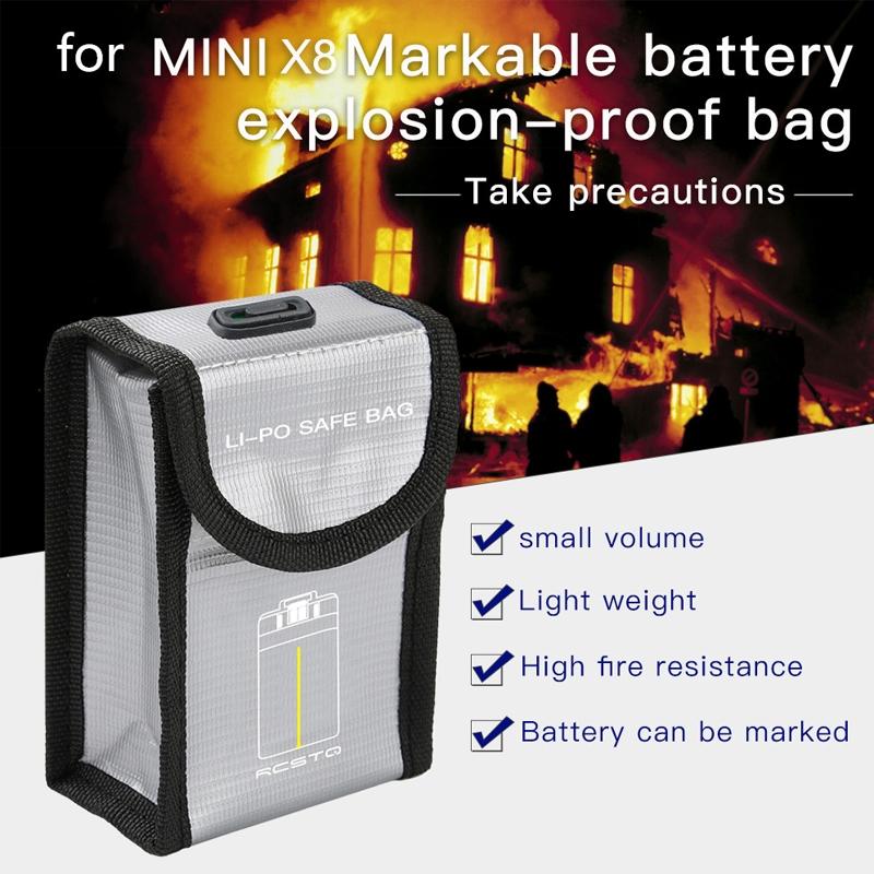Safe Storage Bag For Fimi X8 Mini Drone Battery - Explosion Proof-1964932155306020870