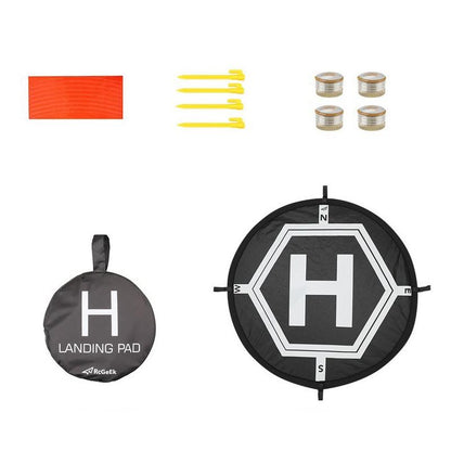 Foldable Landing Pad For Dji Mavic Mini / Air 2S / Fpv - 55Cm Round With Night Light-1915198233991319552