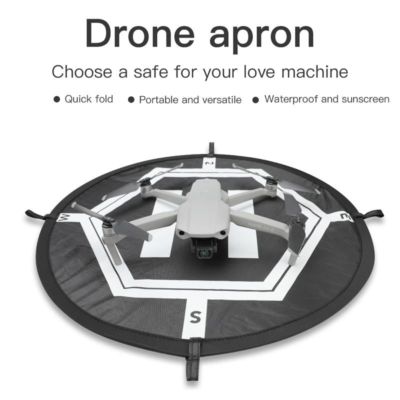 Foldable Landing Pad For Dji Mavic Mini / Air 2S / Fpv - 55Cm Round With Night Light-1915198233991319555