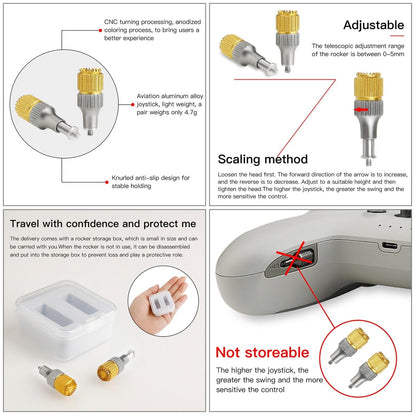 Foldable Joystick For Dji Fpv Remote Control-1964932336671920131