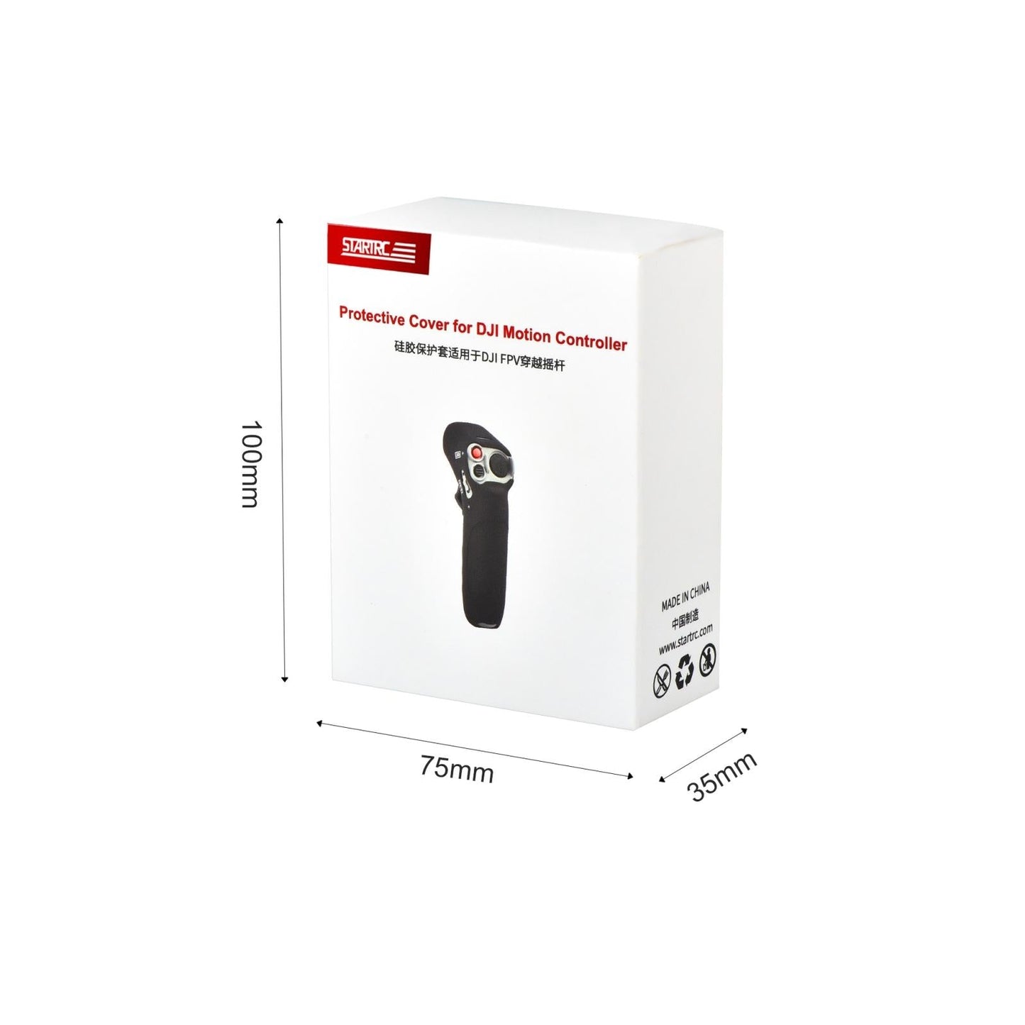 Shockproof Silicone Case For Dji Fpv Rocker - Anti-Scratch-1915196760842702856