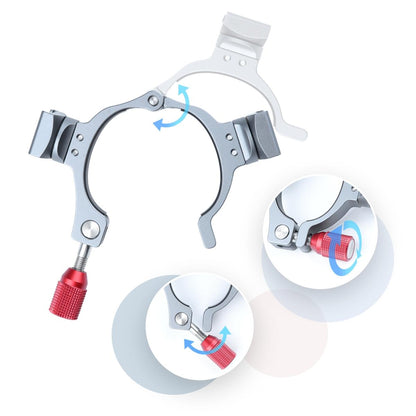 Extension Bracket With Dual Cold Shoe For Dji Om4 / Mobile 3 Stabilizer-1915198117922344962