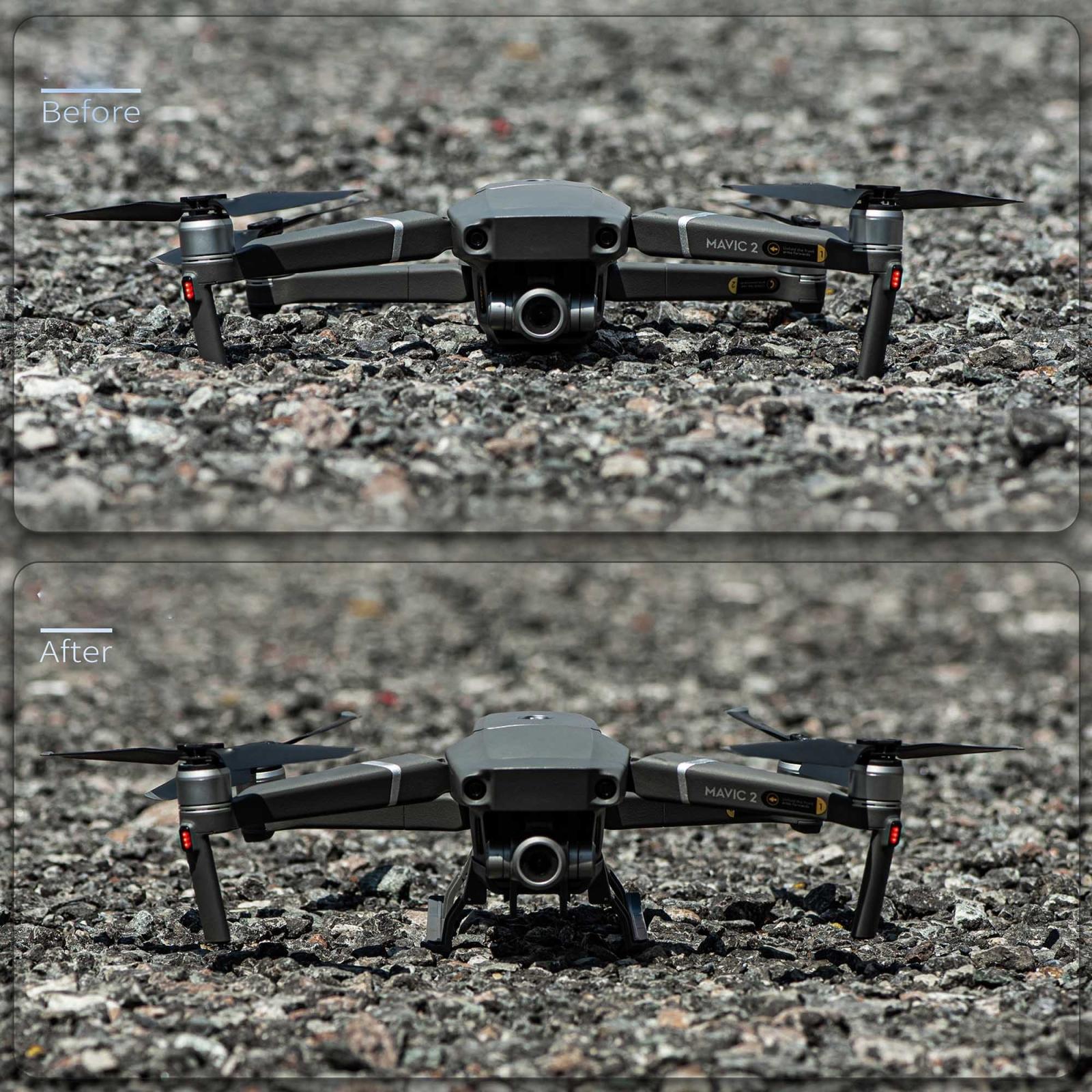 Extended Folding Landing Gear Training Rack For Dji Mavic 2-1964932152730718213