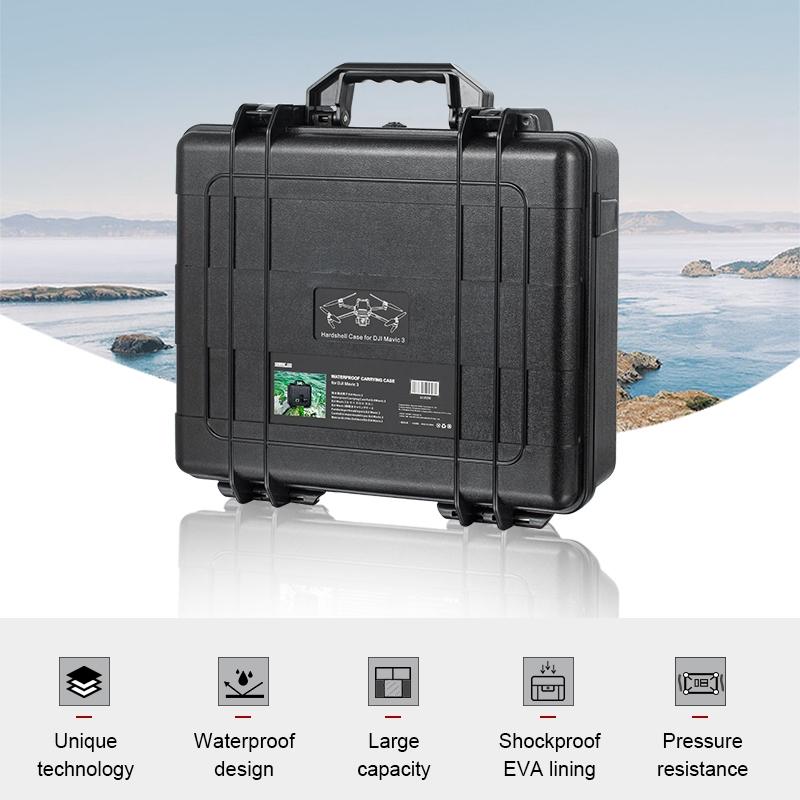 Waterproof Shockproof Suitcase For Dji Mavic 3 - Abs Material-1915196735311974401