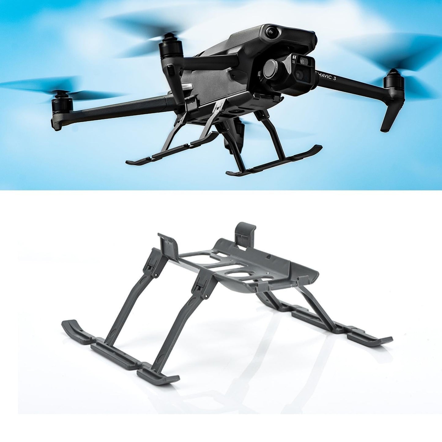 Foldable Landing Gear Extender For Dji Mavic 3-1915196549302980615