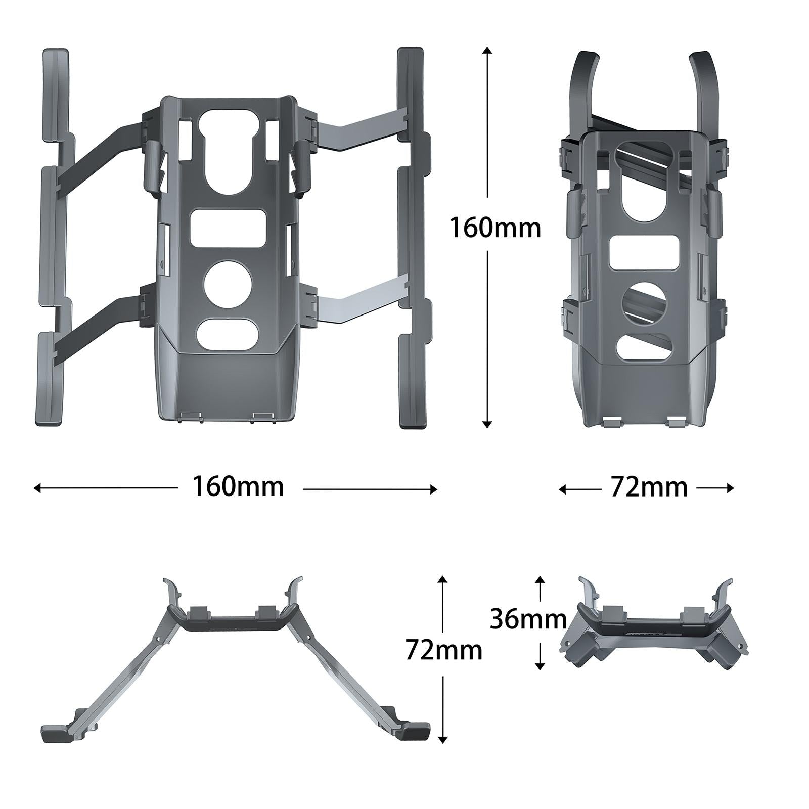 Foldable Landing Gear Extender For Dji Mavic 3-1915196549302980614