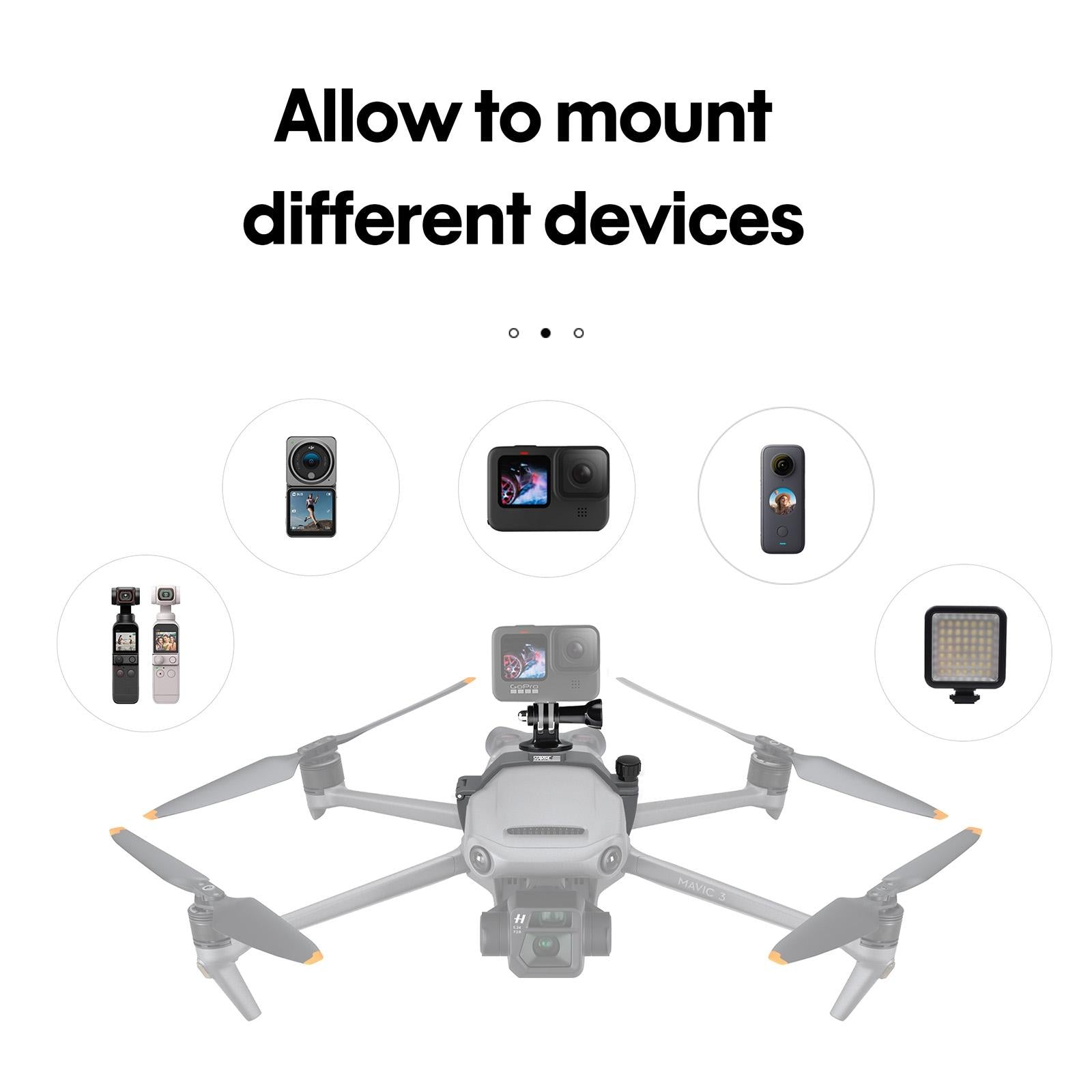 Universal Shock Mount For Dji Mavic 3 Expansion-1915196551882477571