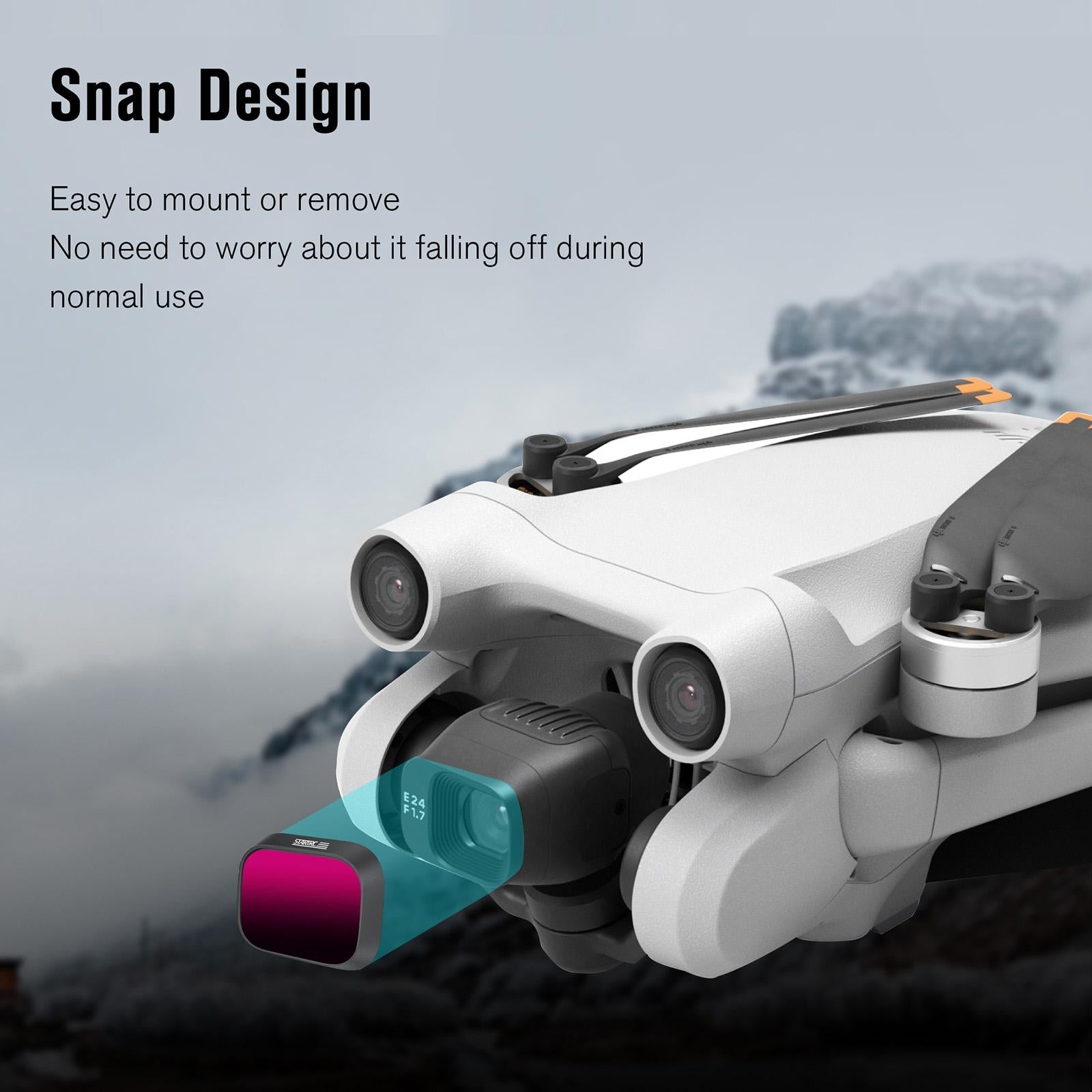 3-In-1 Lens Filter For Dji Mini 3 Pro - Nd16 Nd64 Nd256-1964932337179430919