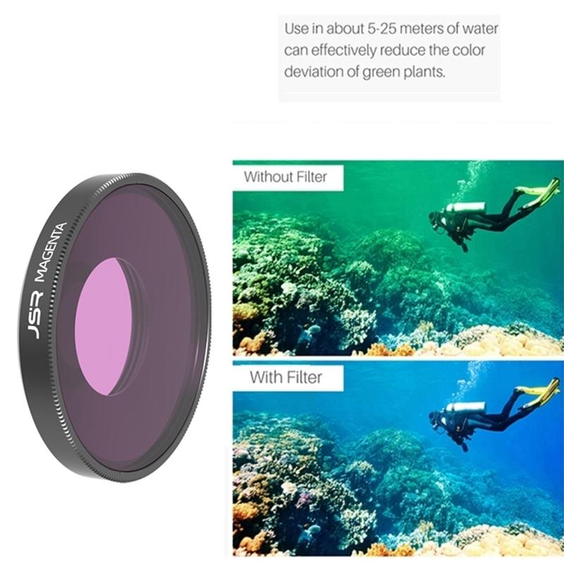 Underwater Lens Filter For Dji Action 3 - Enhance Diving Shots-1915197706373042180
