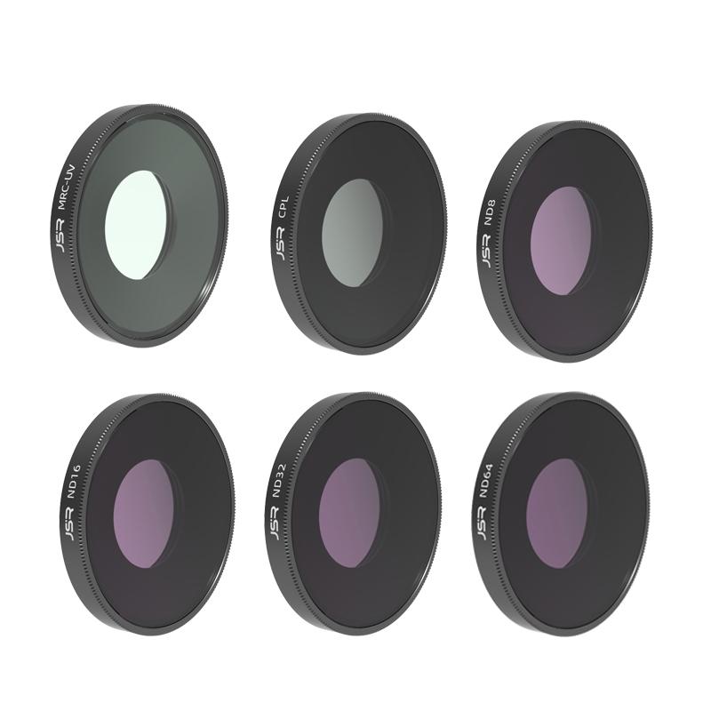 4-In-1 Lens Filter Set For Dji Action 3 - Uv Cpl Nd8-64-1915197466865700865